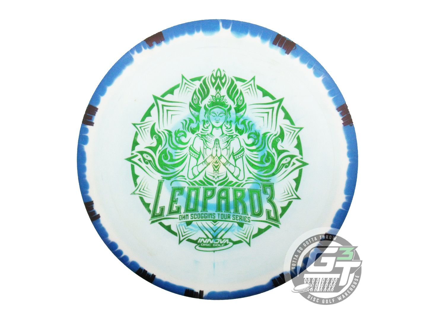 USED Innova [SCOGGINS] Halo Star Leopard 174g Blue-White Driver Golf Disc