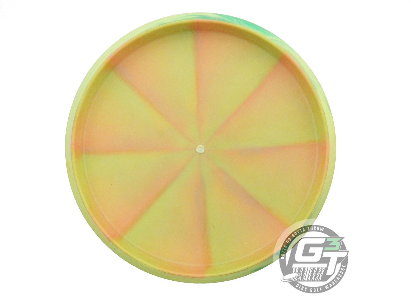 USED Axiom Discs X-OUT Cosmic Electron Envy 169g Lime-Peach Putter Golf Disc