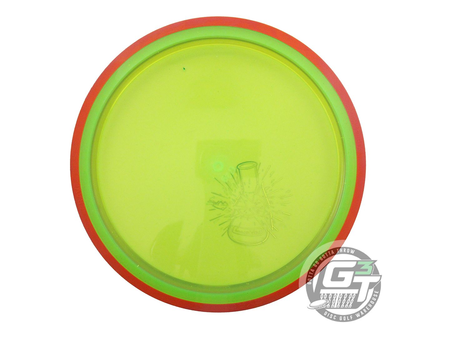NOS Axiom Discs X-OUT Proton Crave 172g Lime Red Rim Fairway Driver Golf Disc