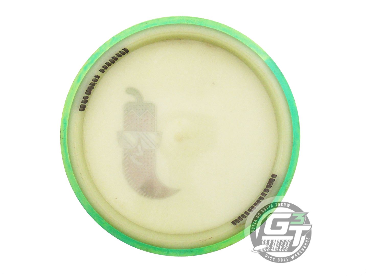 USED Axiom Discs Eclipse Proton Crave 173g Lime Rim Fairway Driver Golf Disc