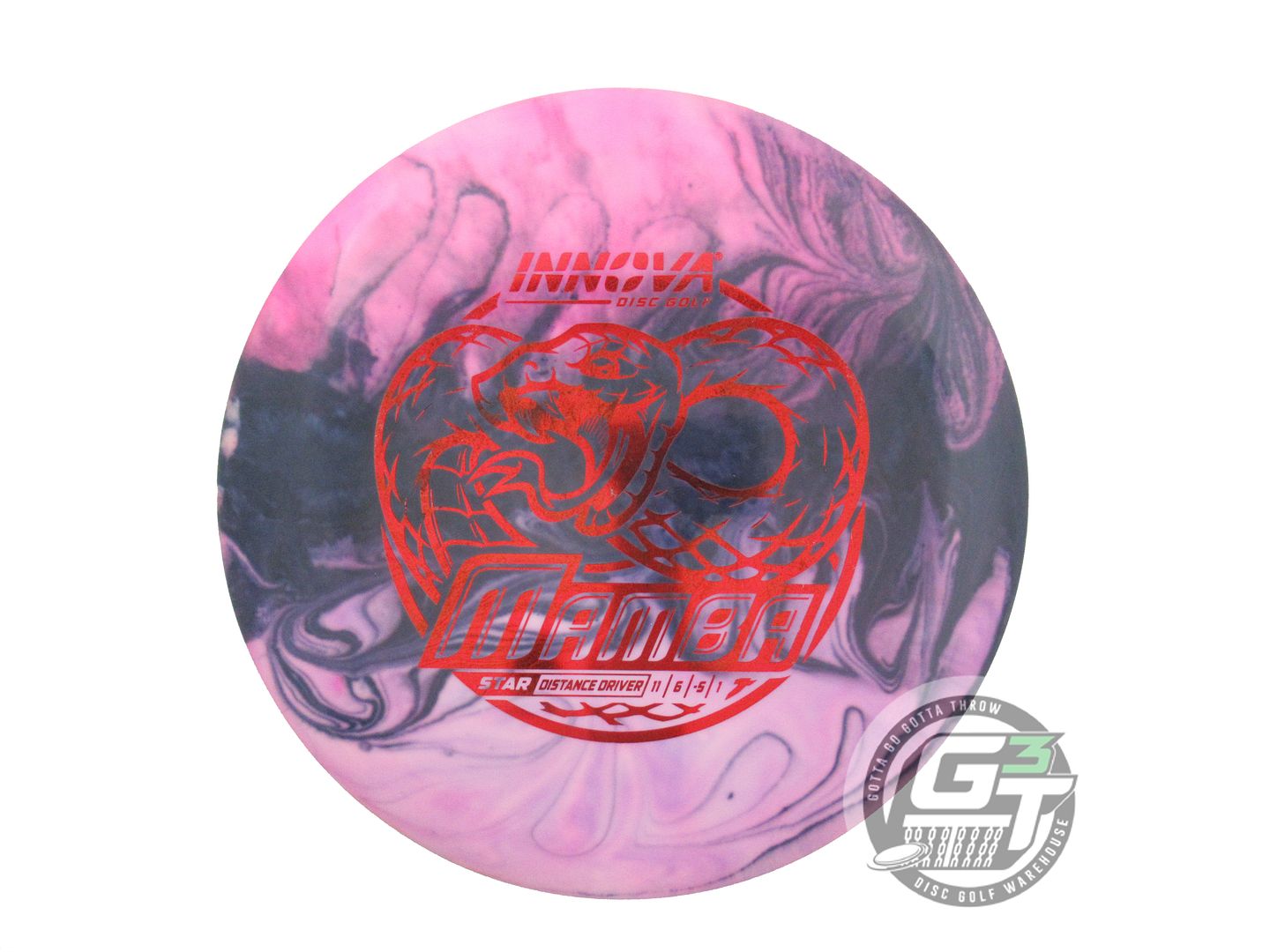 USED Innova Star Mamba 167g White HOME DYED Distance Driver Golf Disc