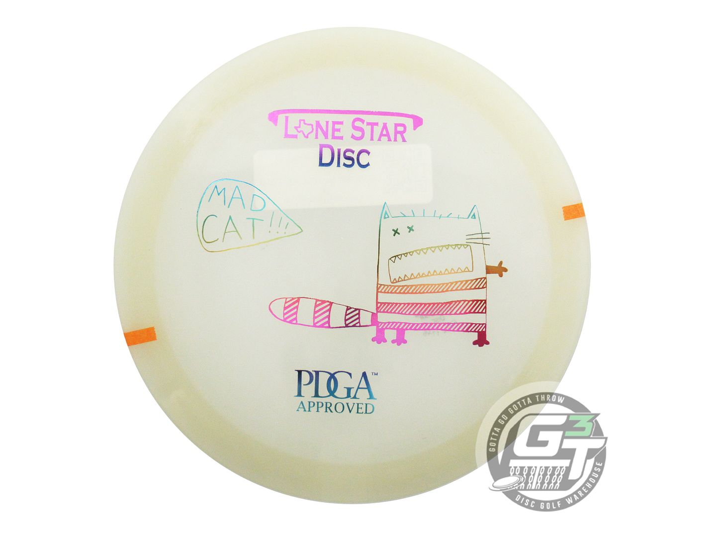 Lone Star Artist Series Glow Mad Cat Fairway Driver Golf Disc (Individually Listed)