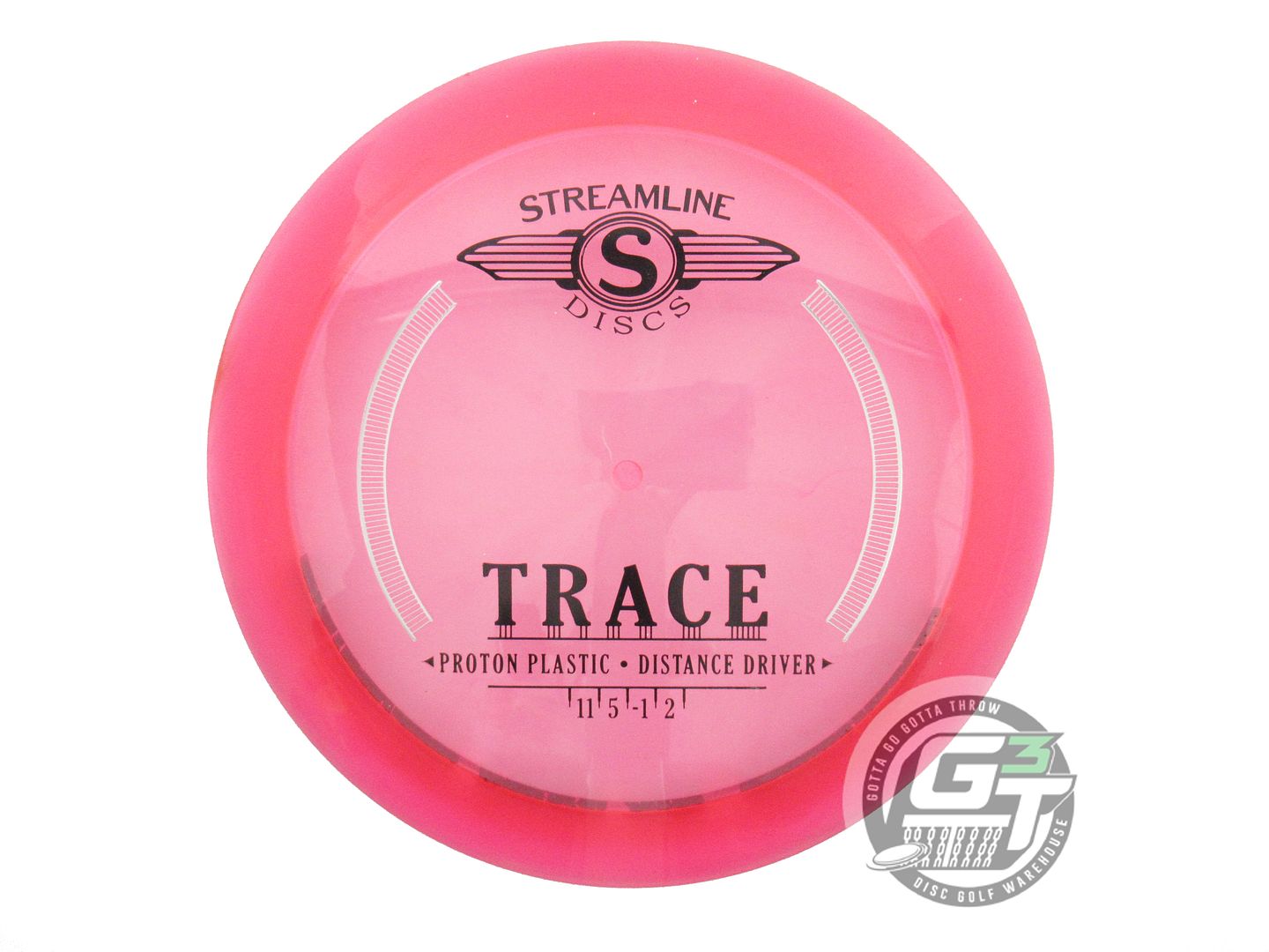 USED Streamline Discs Proton Trace 173g Pink Distance Driver Golf Disc