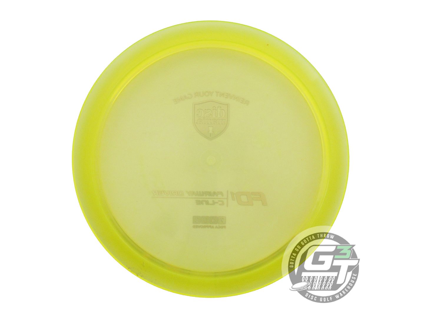 USED DiscMania C-Line FD1 173g Yellow Red Foil Fairway Driver Golf Disc