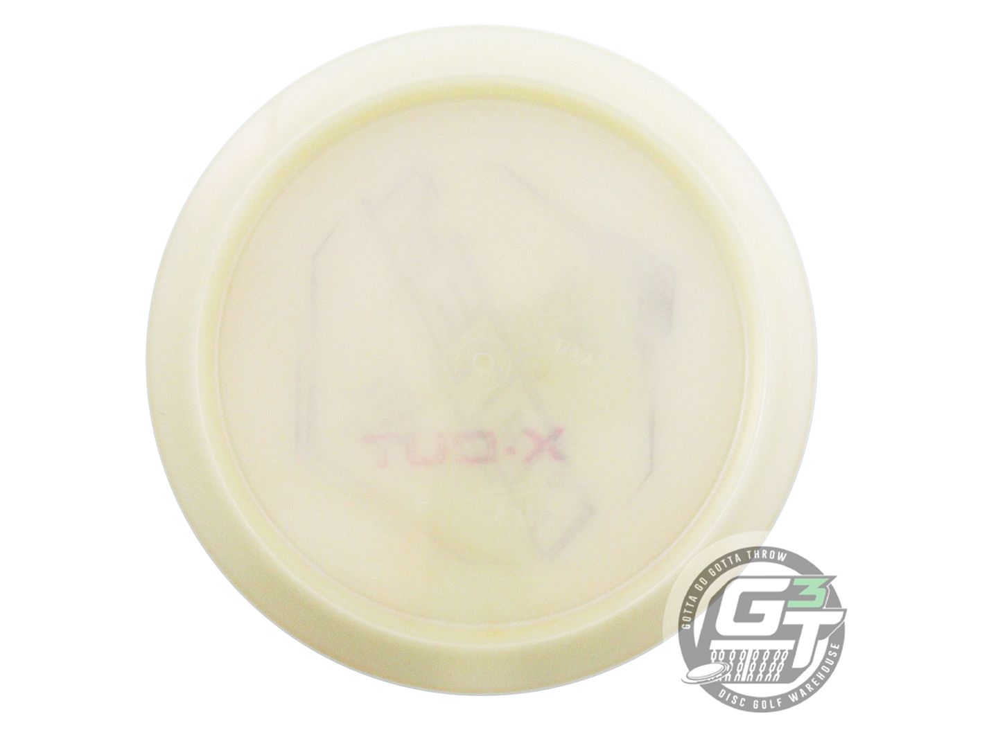 USED Dynamic Discs X-OUT Glimmer Lucid Ice Felon 173g Cream Driver Golf Disc