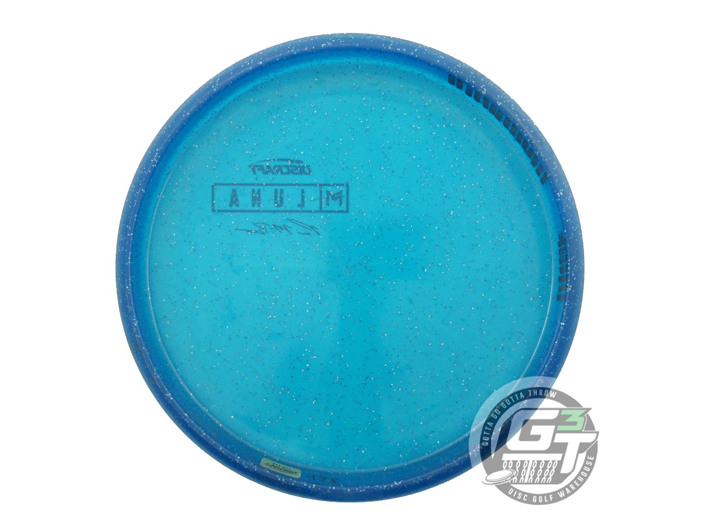 USED Discraft [McBETH] CryZtal Sparkle Luna 175g Blue Copper Foil Putter Disc