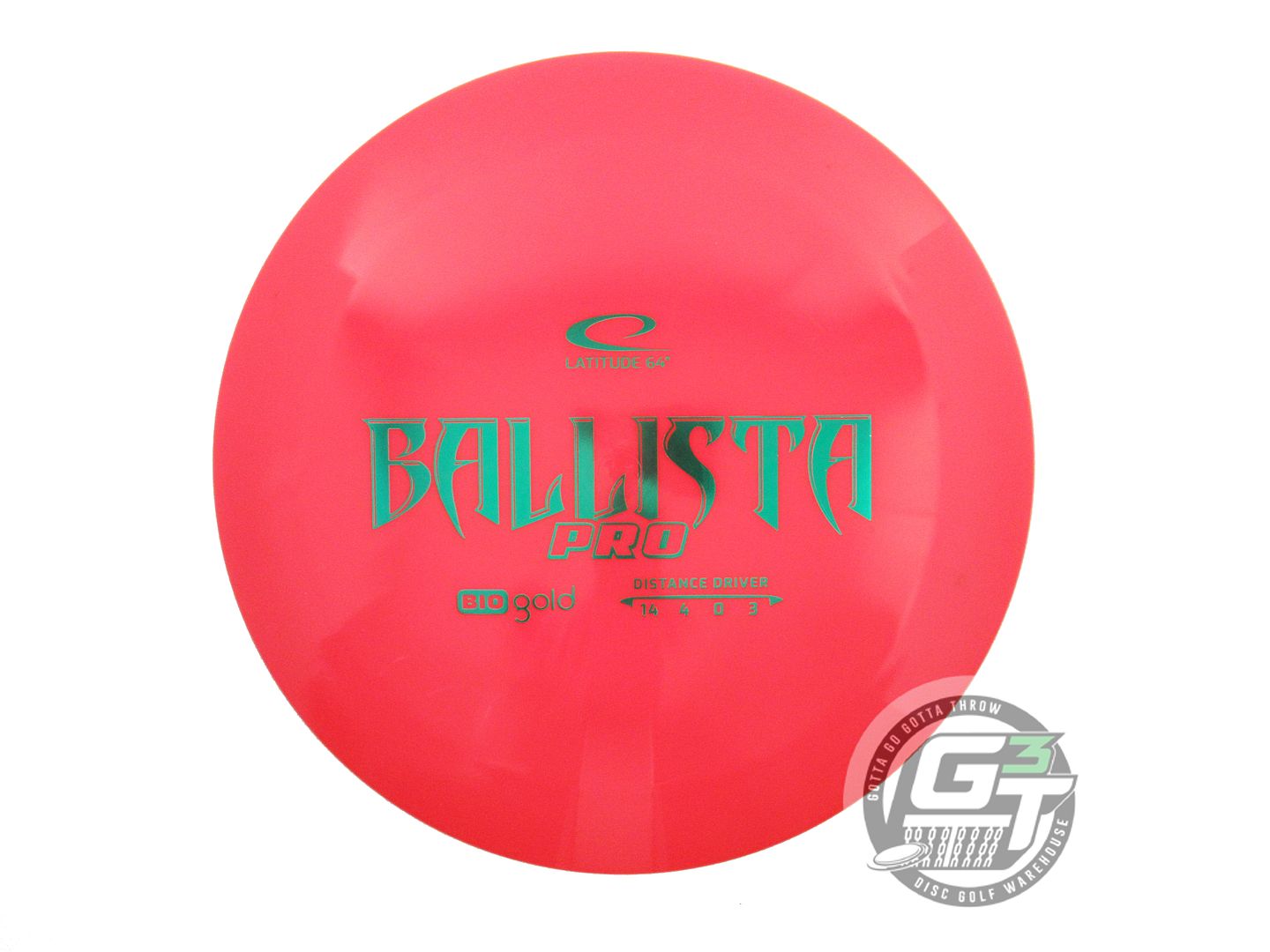 Latitude 64 BioGold Ballista Pro Distance Driver Golf Disc (Individually Listed)