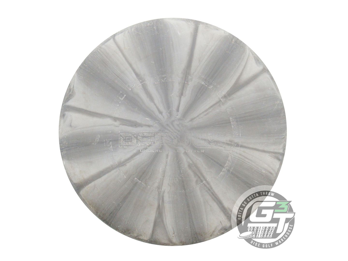 USED Dynamic Discs Prime Burst Deputy 176g Gray Silver Foil Putter Golf Disc