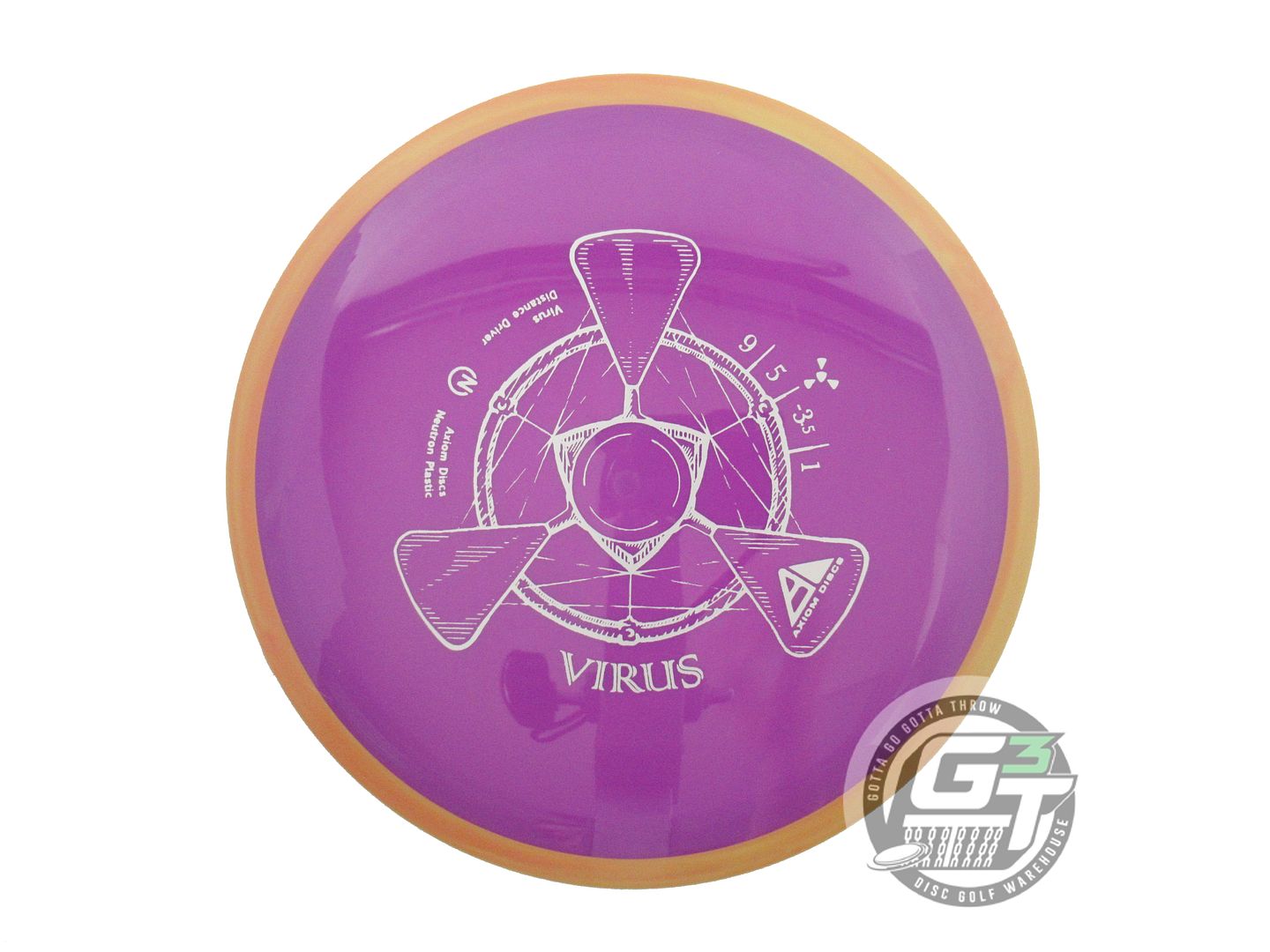 Axiom Neutron Virus Distance Driver Golf Disc (Individually Listed)