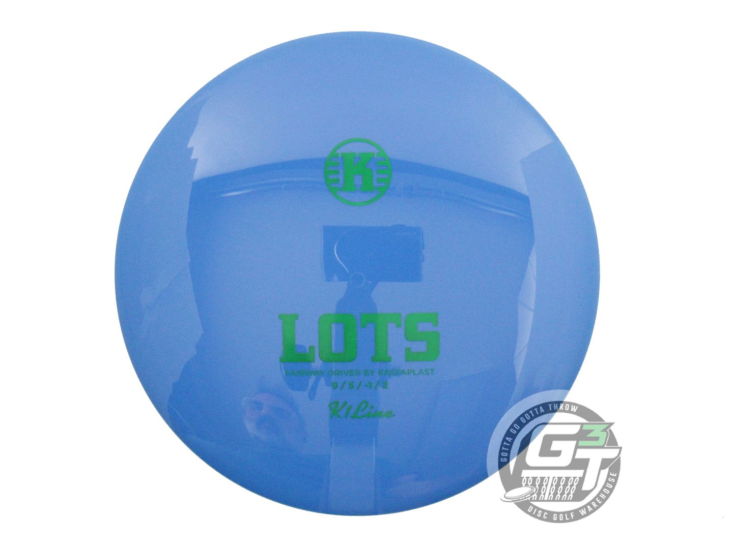 USED Kastaplast K1 Lots 173g Blue Green Stamp Fairway Driver Golf Disc