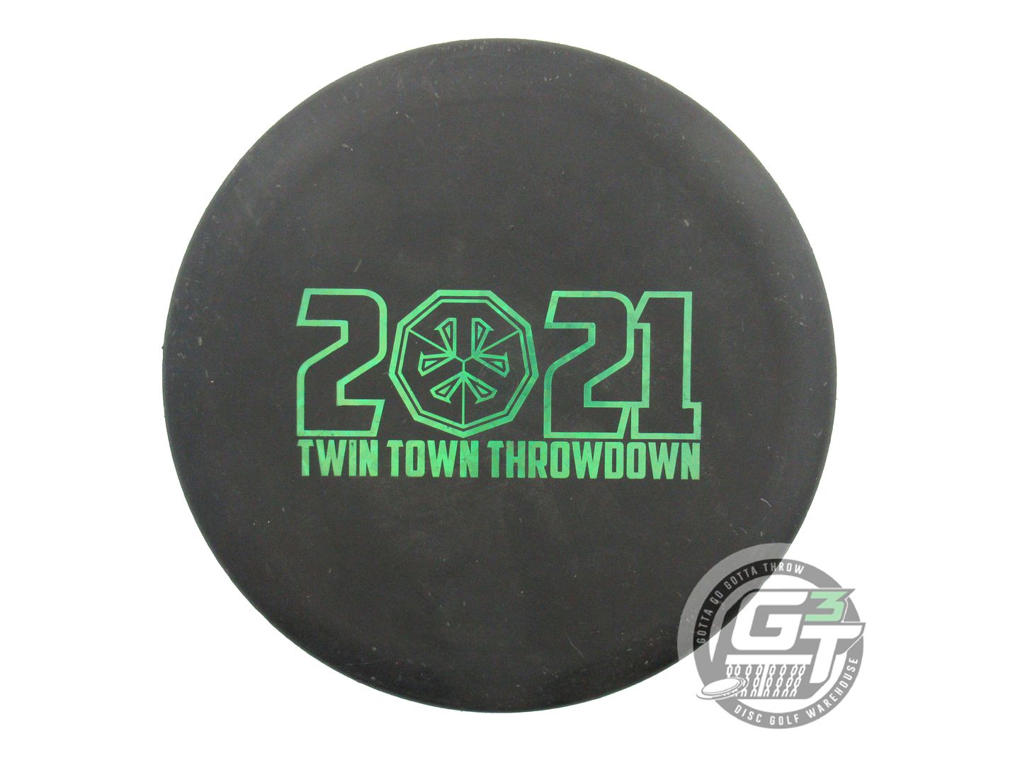 USED Latitude 64 Zero Hard Pure 175g Black Green Shatter Putter Golf Disc