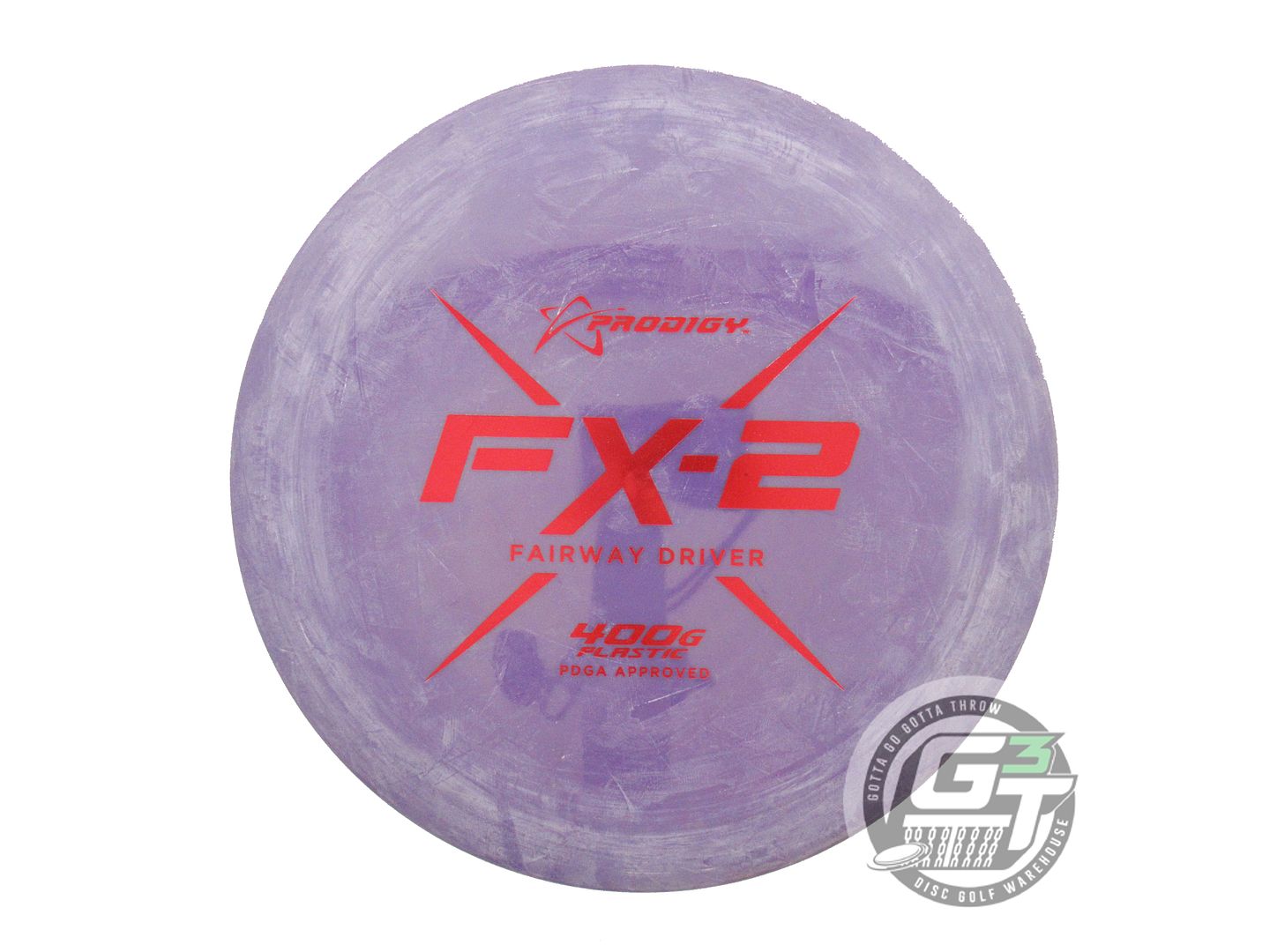 USED Prodigy Discs 400G FX2 172g Purple Red Foil CHALKY Fairway Driver Golf Disc