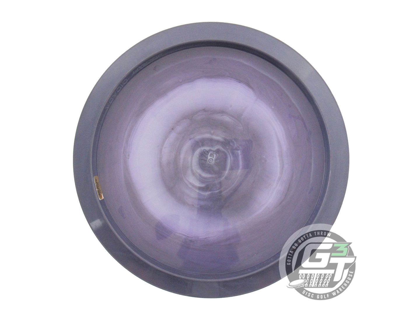 USED Discraft ESP Cicada 170g Dark Purple Red Foil Fairway Driver Golf Disc