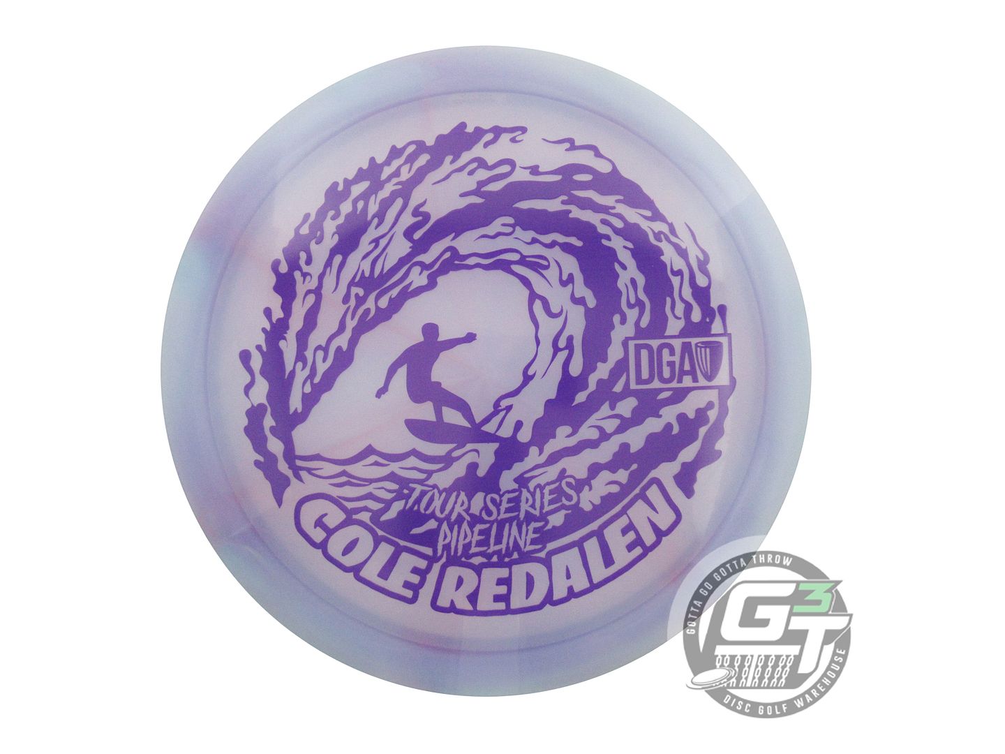 DGA Limited Edition 2023 Tour Series Cole Redalen Swirl Tour Series Pipeline Fairway Driver Golf Disc (Individually Listed)