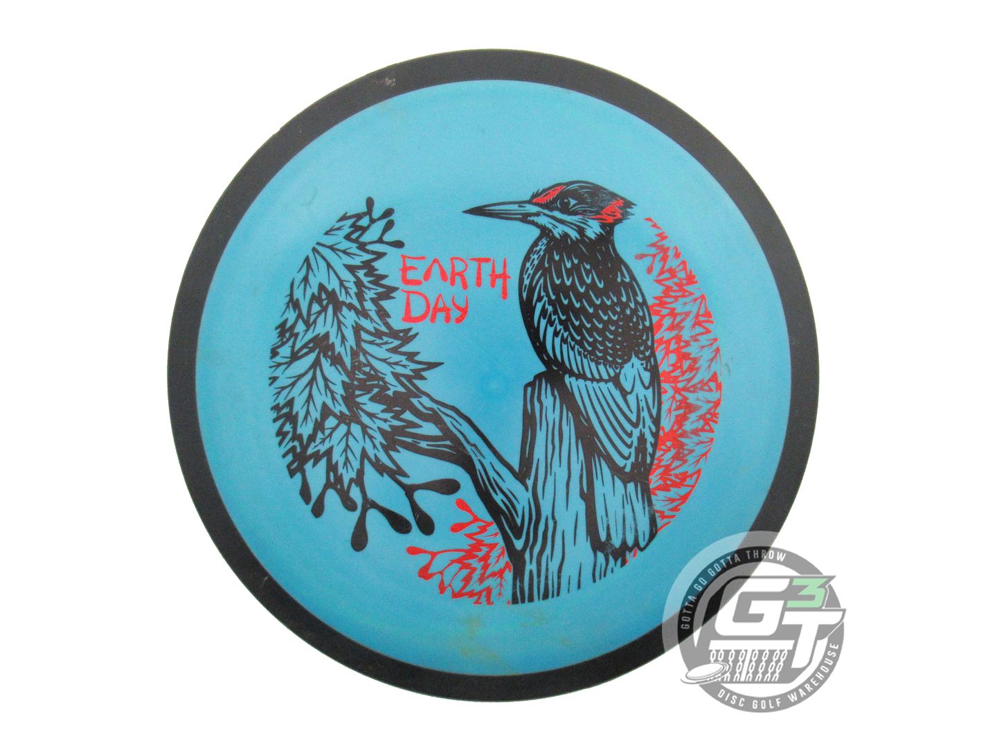 USED MVP Disc Sports Fission Wave 176g Blue EARTH DAY Distance Driver Golf Disc