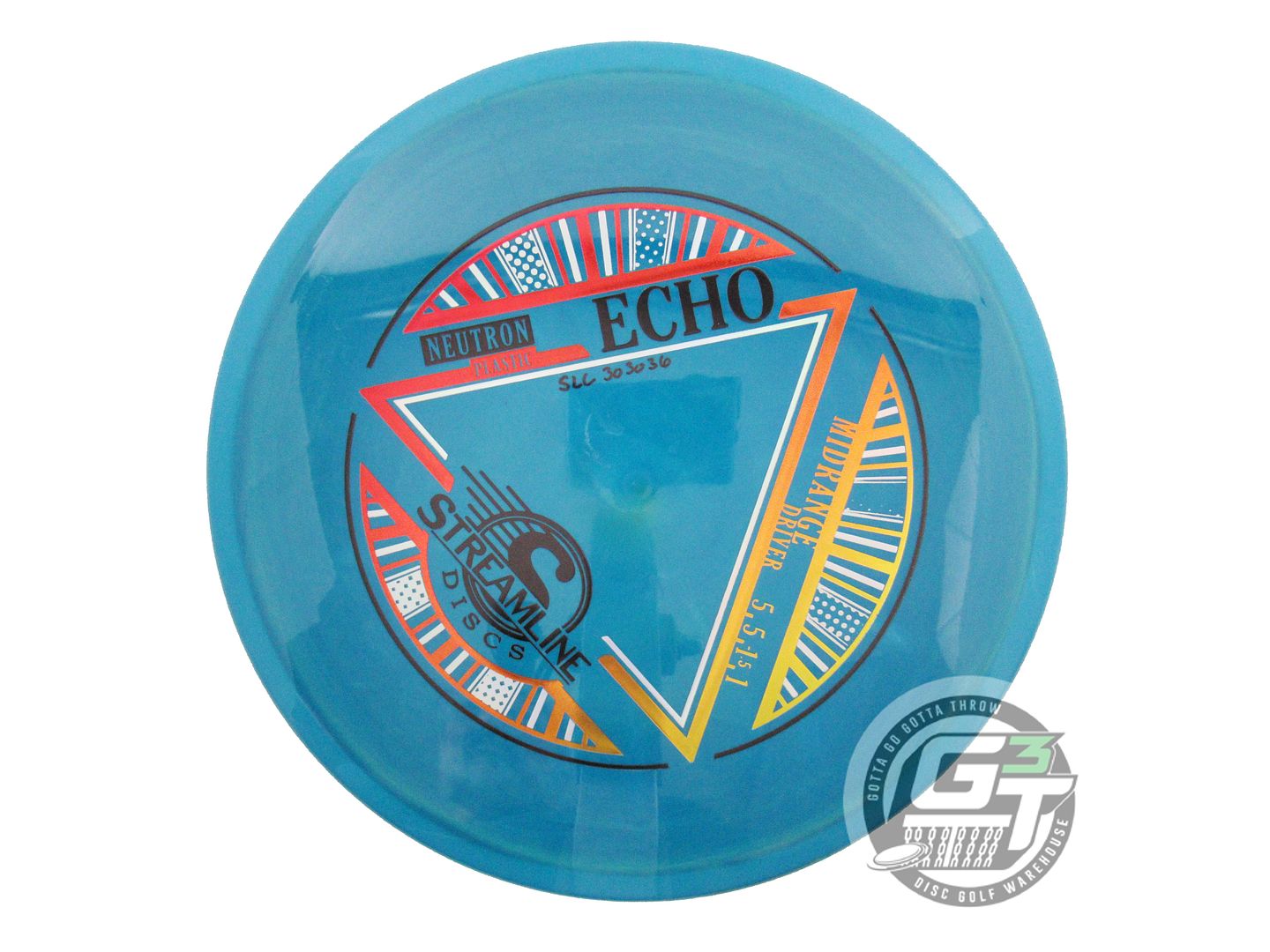 USED Streamline Discs Neutron Echo 177g Teal Midrange Golf Disc