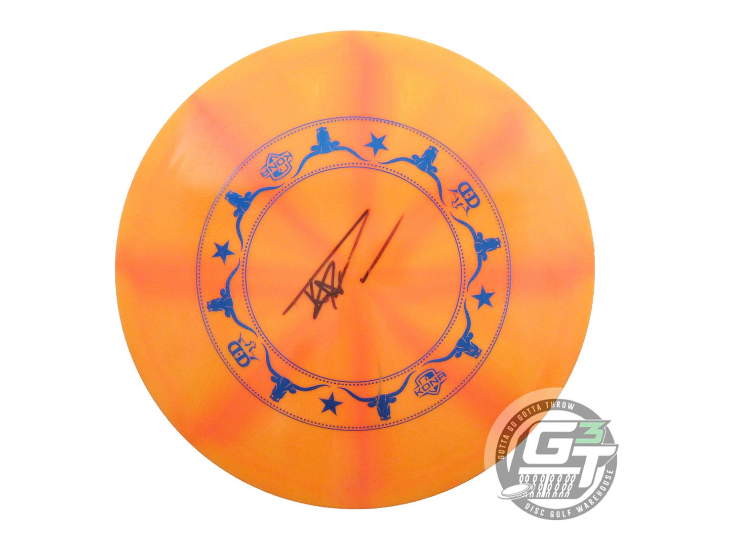 USED Dynamic Discs [PANIS] Fuzion Burst Evader 173g Orange Fairway Driver Disc