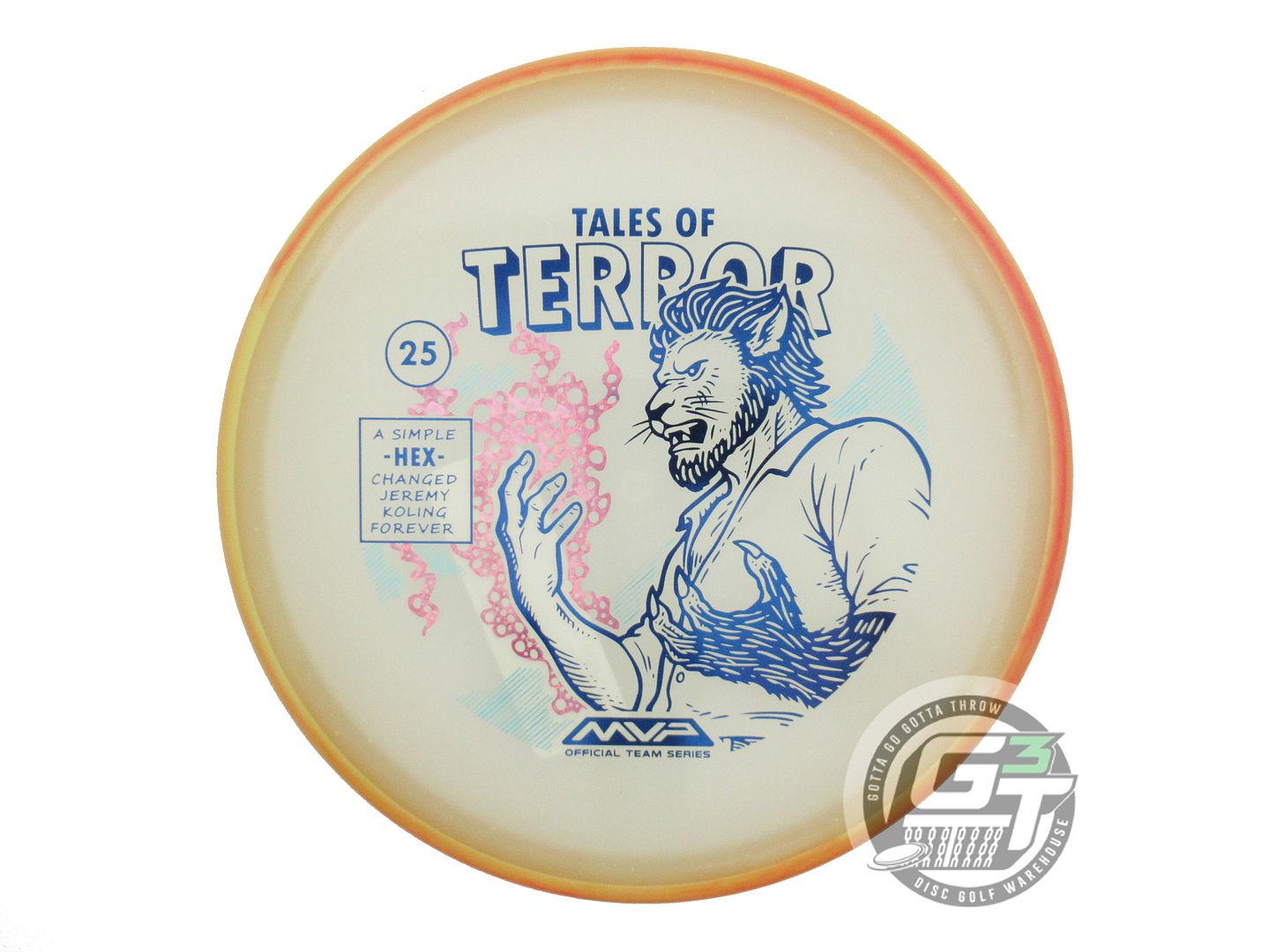 Axiom Limited Edition 2025 Team Series Halloween Edition Jeremy Koling Particle Eclipse Glow Proton Hex Midrange Golf Disc (Individually Listed)