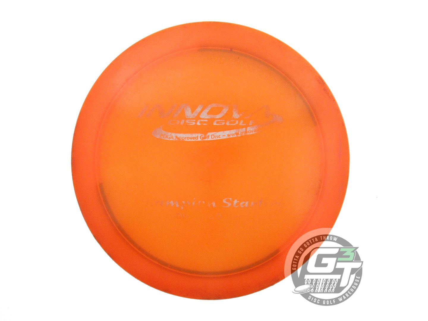 USED Innova Champion Starfire 175g Orange Silver Stamp PFN Distance Driver Disc