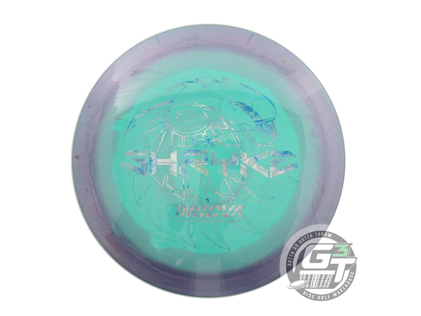 USED Innova Halo Star Shryke 175g Purple-Seafoam Distance Driver Golf Disc