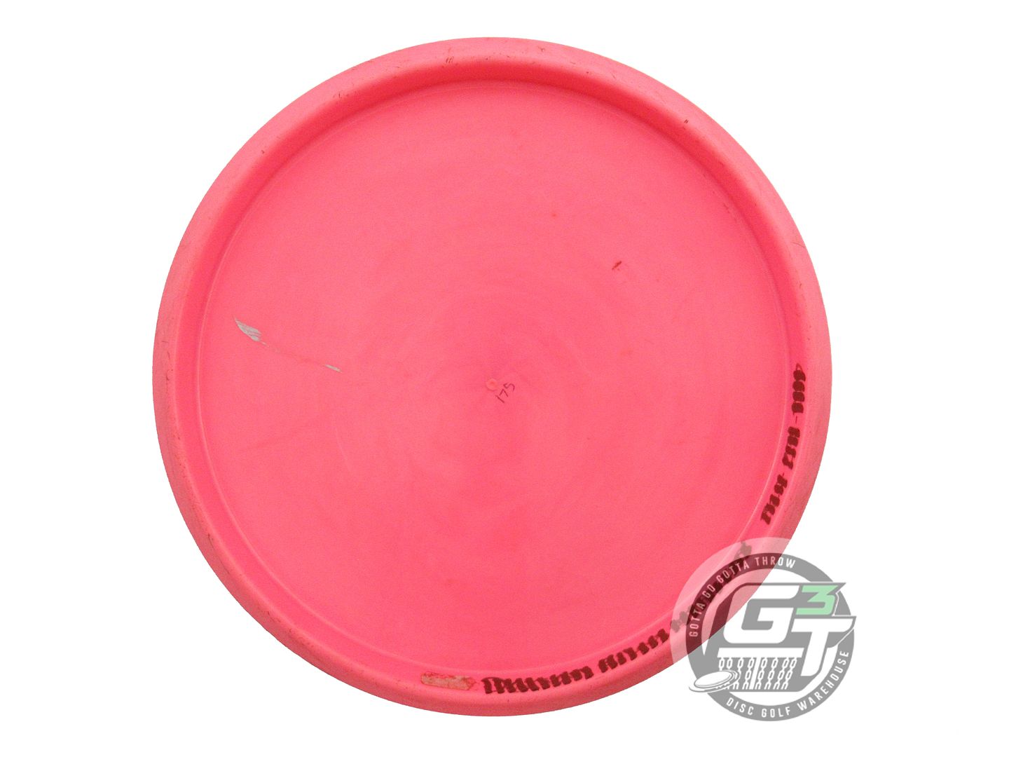 USED Discraft ESP Zone 175g Pink White Stamp PFN Putter Golf Disc