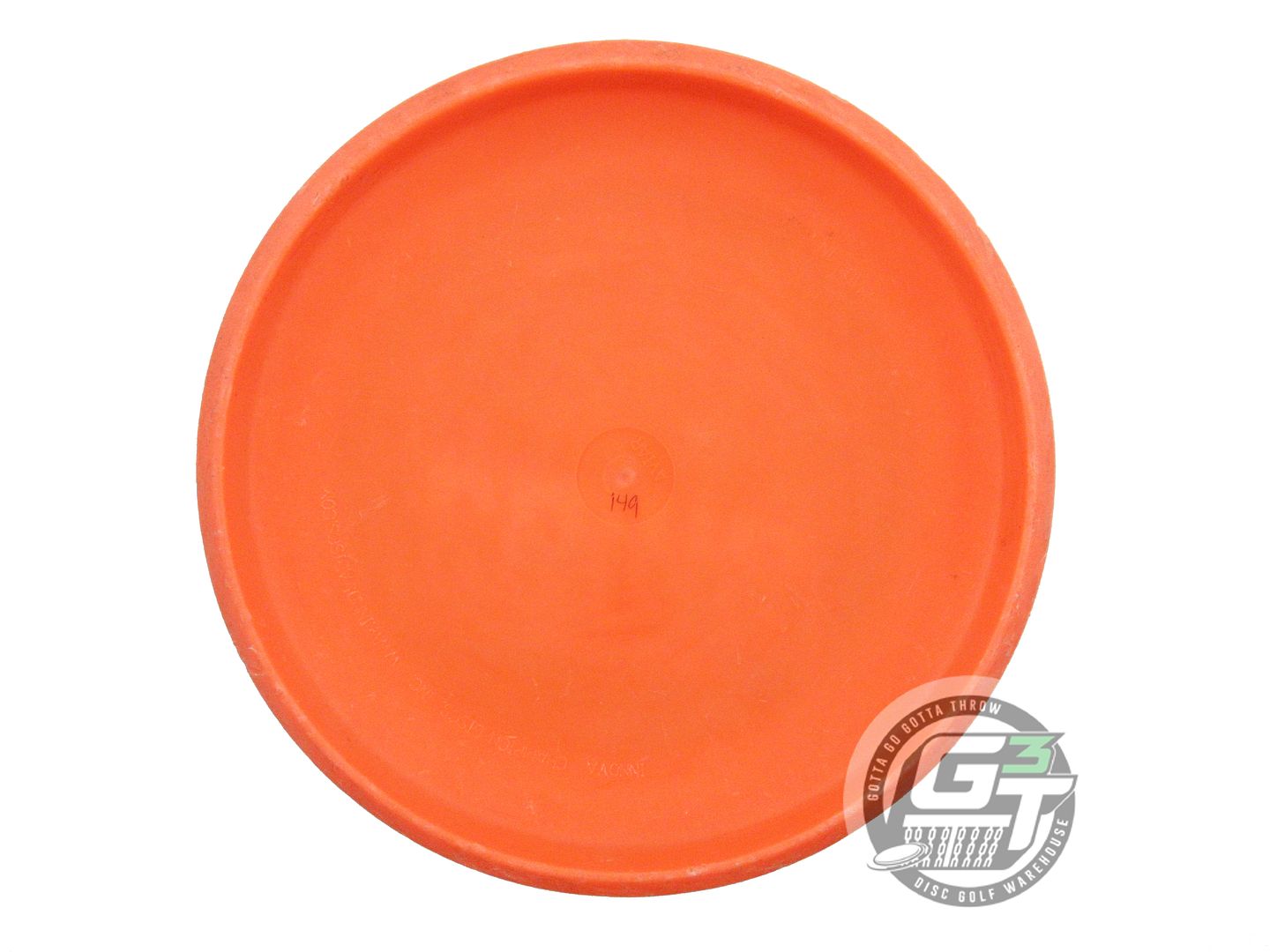 USED Innova DX Aviar 149g Orange FullColor Putter Golf Disc
