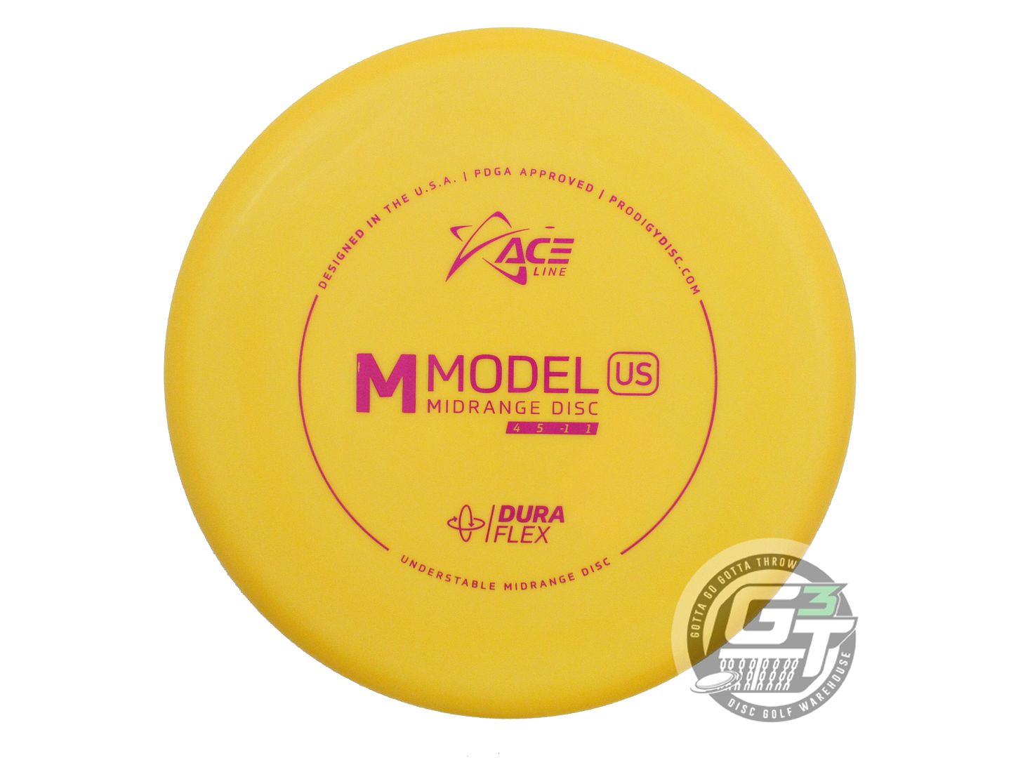 Prodigy Ace Line DuraFlex M Model US Golf Disc (Individually Listed) - Gotta Go Gotta Throw