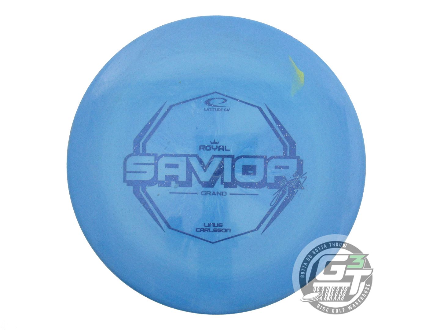 USED Latitude 64 [CARLSSON] Royal Grand Savior 173g Blue Blue Foil Midrange Disc