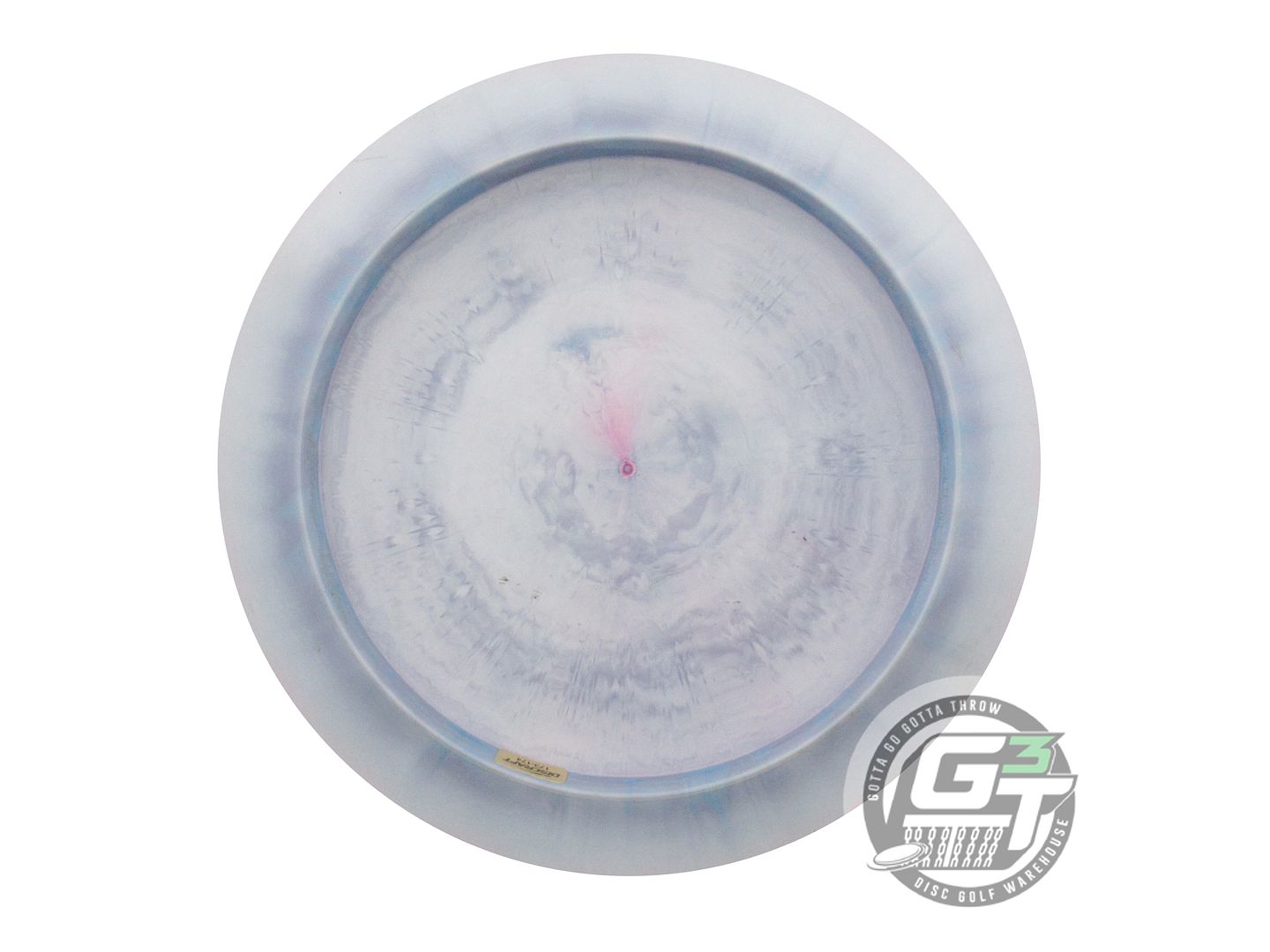 USED Discraft [PIERCE] ESP Nuke 177g Blue-Lilac Gold Glitter Driver Disc