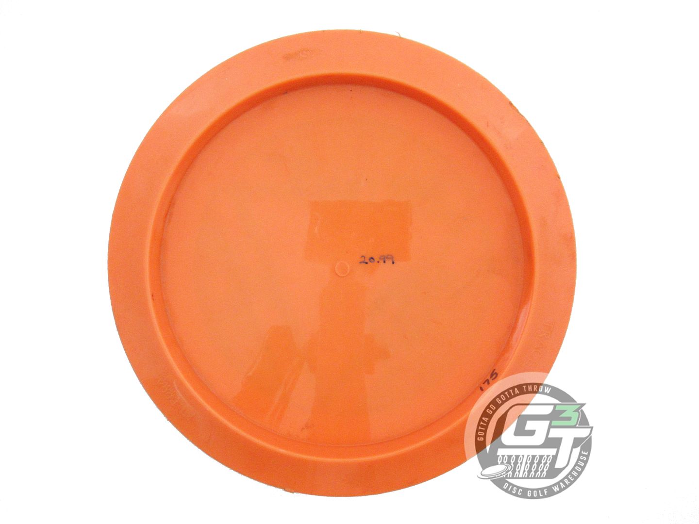 USED Streamline Discs Neutron Trace 175g Orange Distance Driver Golf Disc