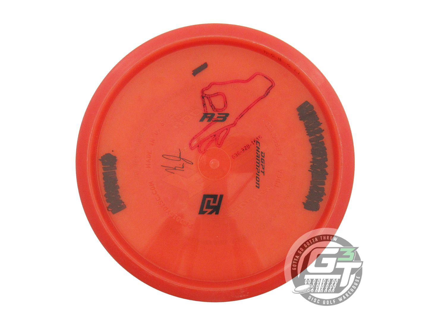 USED Prodigy Discs 400 A3 173g Red Teal Foil Midrange Golf Disc