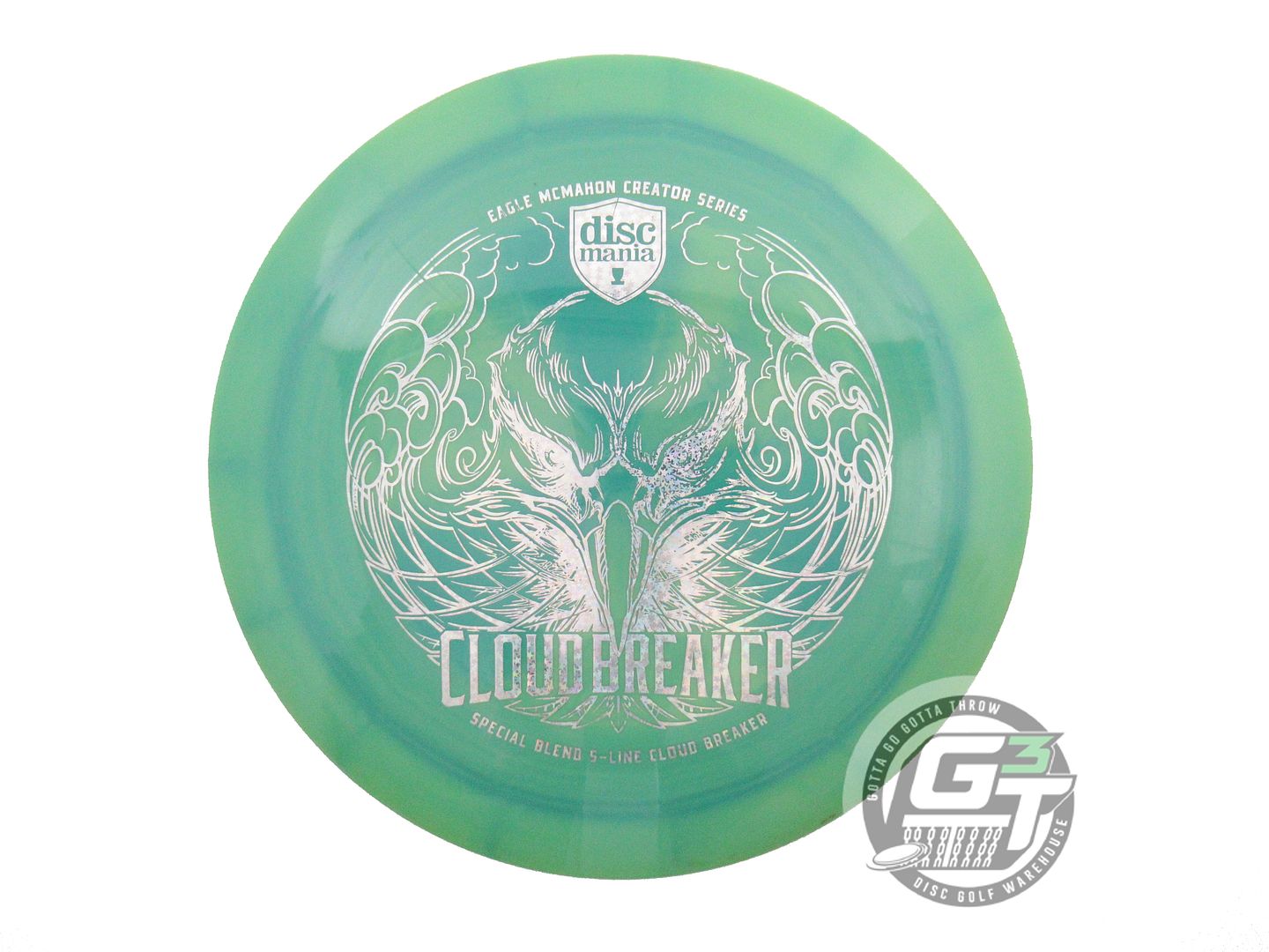 USED DiscMania CLOUD BREAKER 4 S-Line DD3 173g Green Holo Star Foil Driver Disc