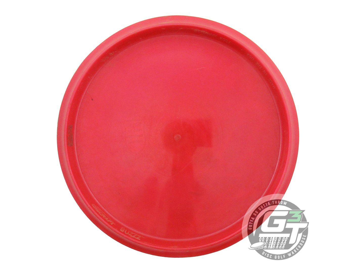 USED Discraft Z Buzzz 180g Red Wonder Bread Foil Midrange Golf Disc