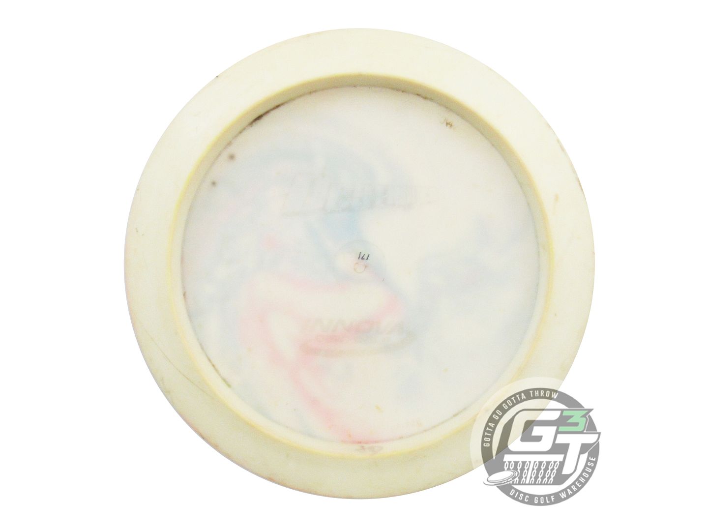 USED Innova Backstamp Star Destroyer 171g White HOME DYED Driver Golf Disc