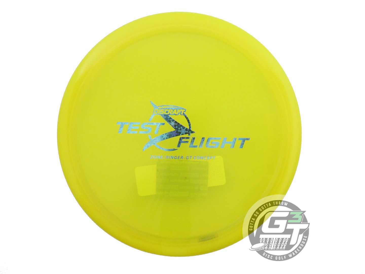 Discraft Limited Edition Battle Pack Test Flight 2 [Ringer GT Top] Zone GT Putter Golf Disc (Individually Listed)