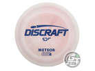 USED Discraft ESP Meteor 175g White-Peach Blue Stamp Midrange Golf Disc