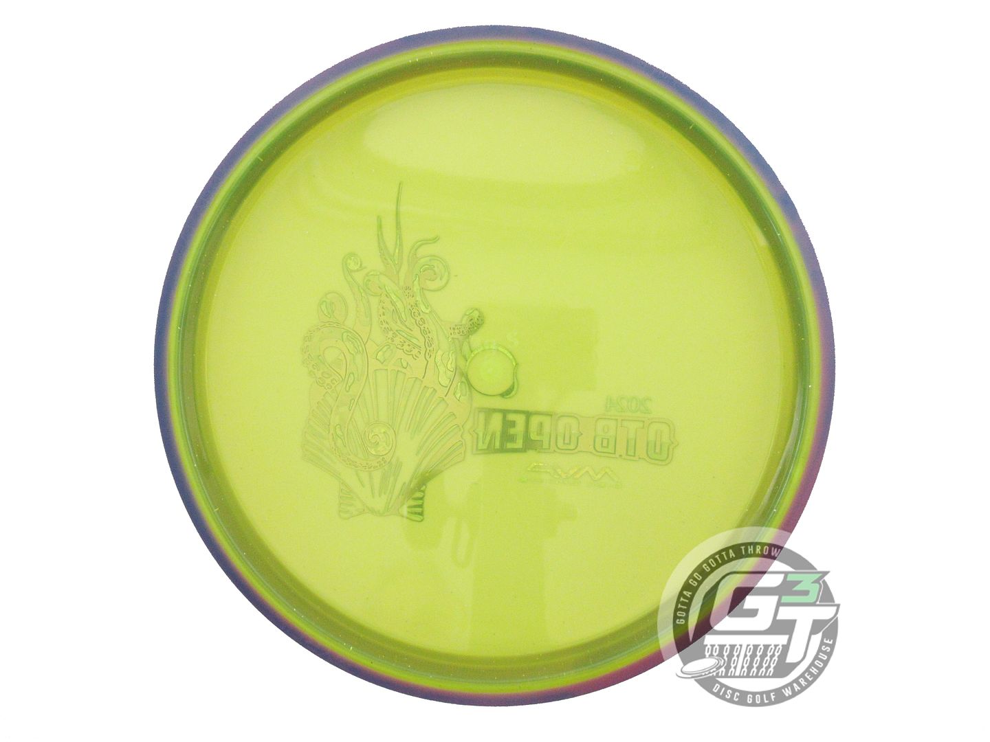 USED Axiom Discs [OTB] Proton Soft Paradox 174g Yellow Purple Rim Midrange Disc