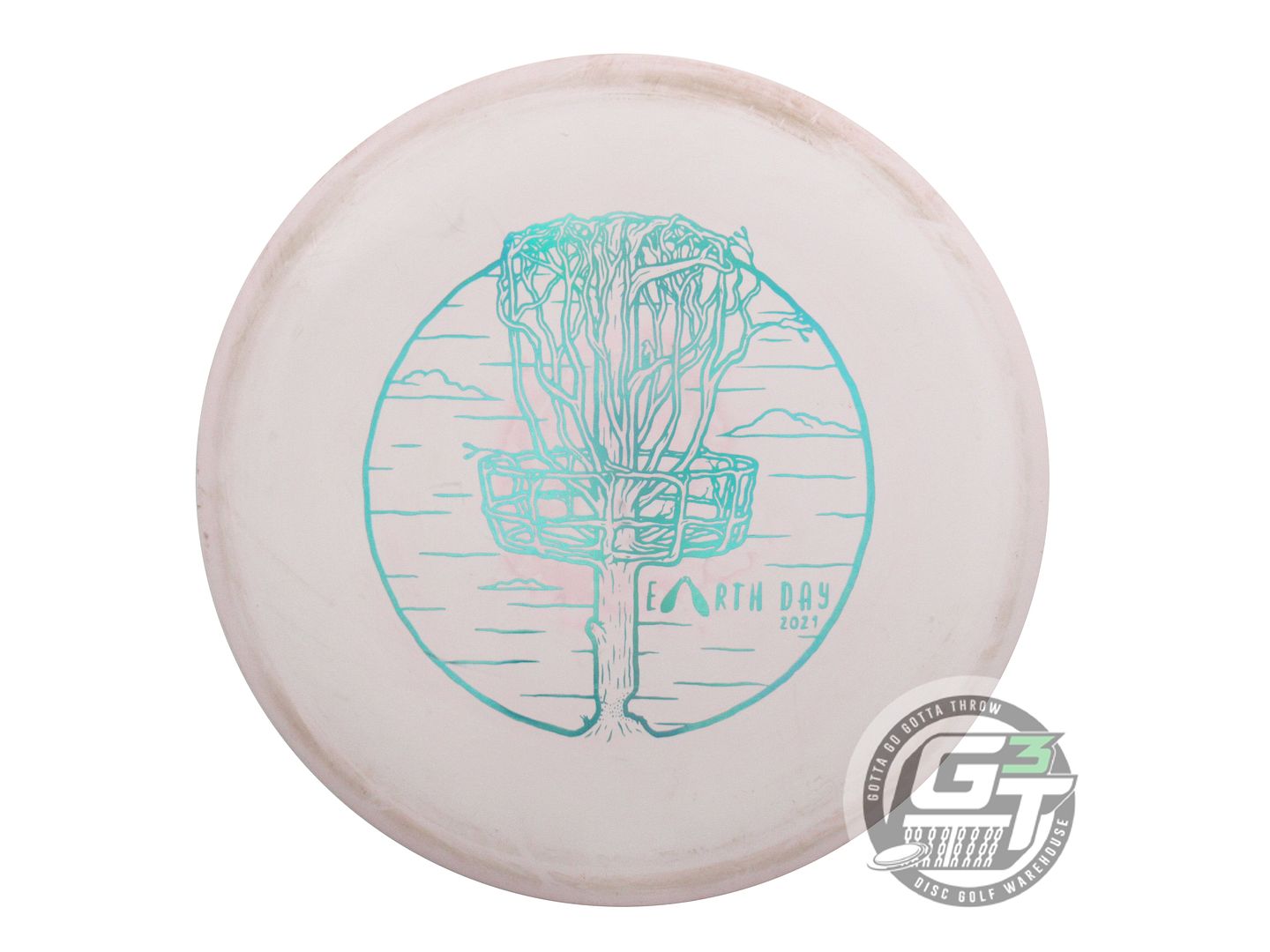 USED Discraft [EARTH DAY] ESP Buzzz 180g Lt. Lilac Blue Holo Foil Midrange Disc