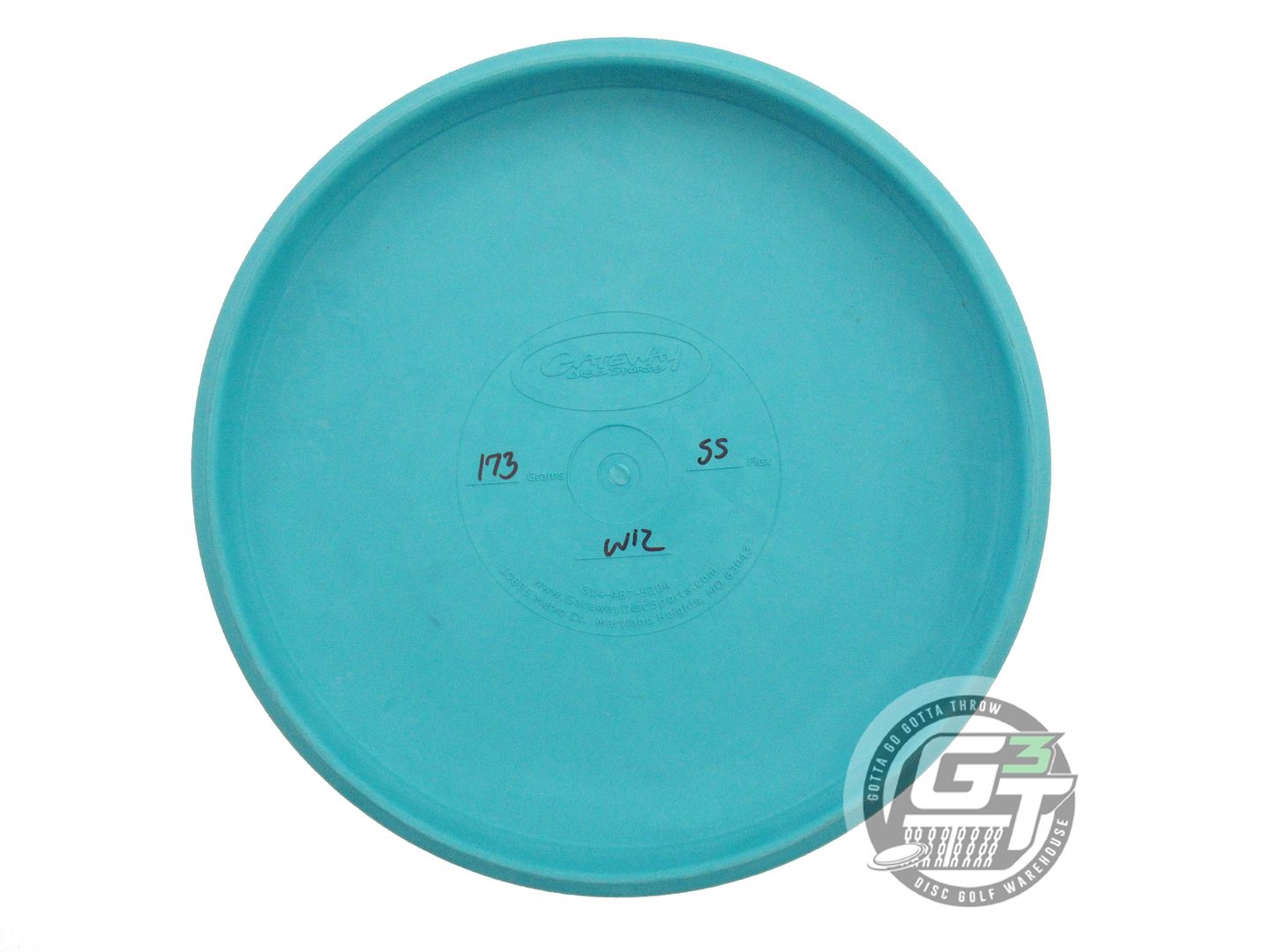 USED Gateway WINTER WIZARDS SureGrip SS Wizard 173g Teal Holo Foil Putter Disc