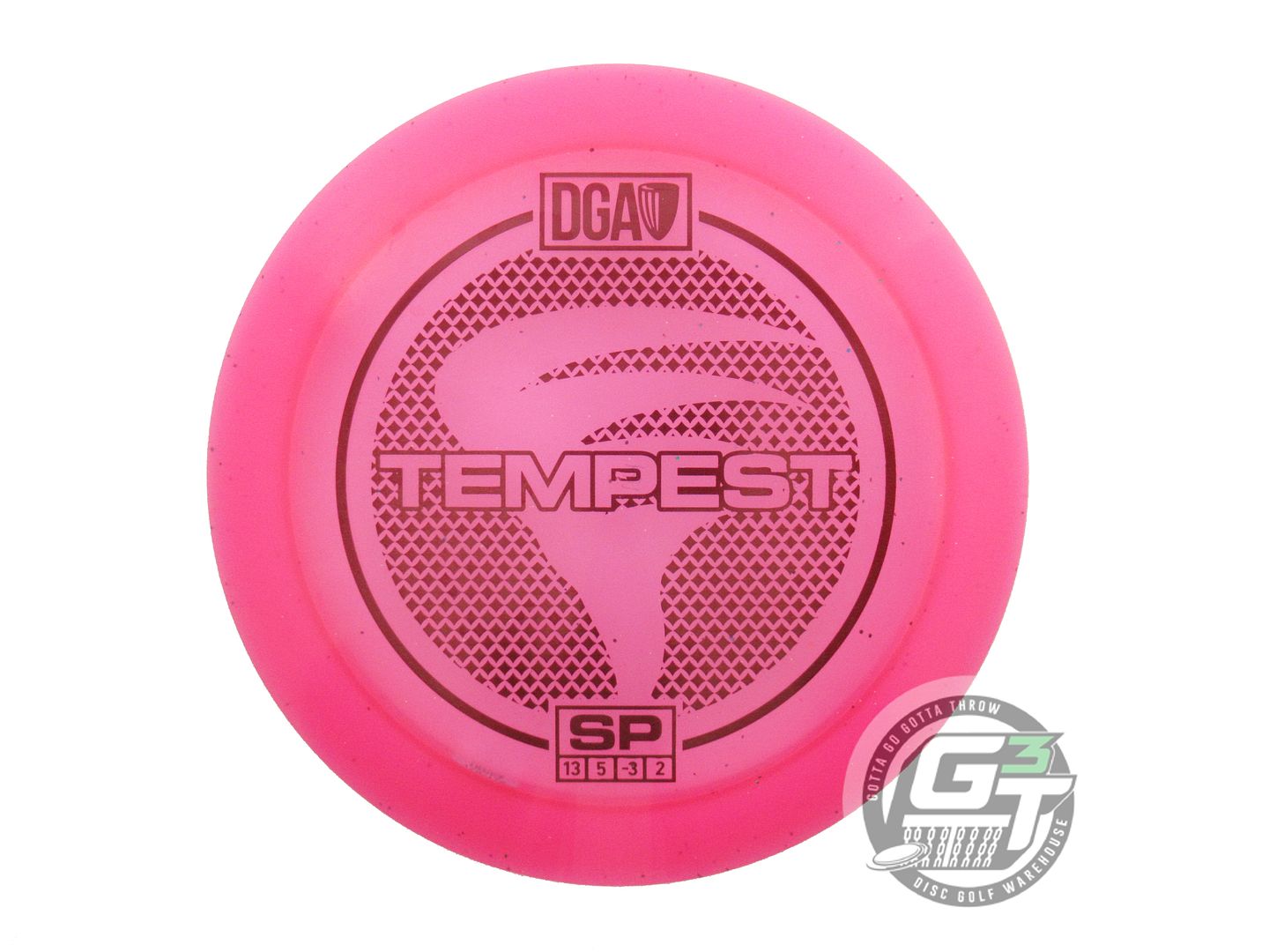 USED DGA SP Line Tempest 174g Pink Maroon Foil Distance Driver Golf Disc