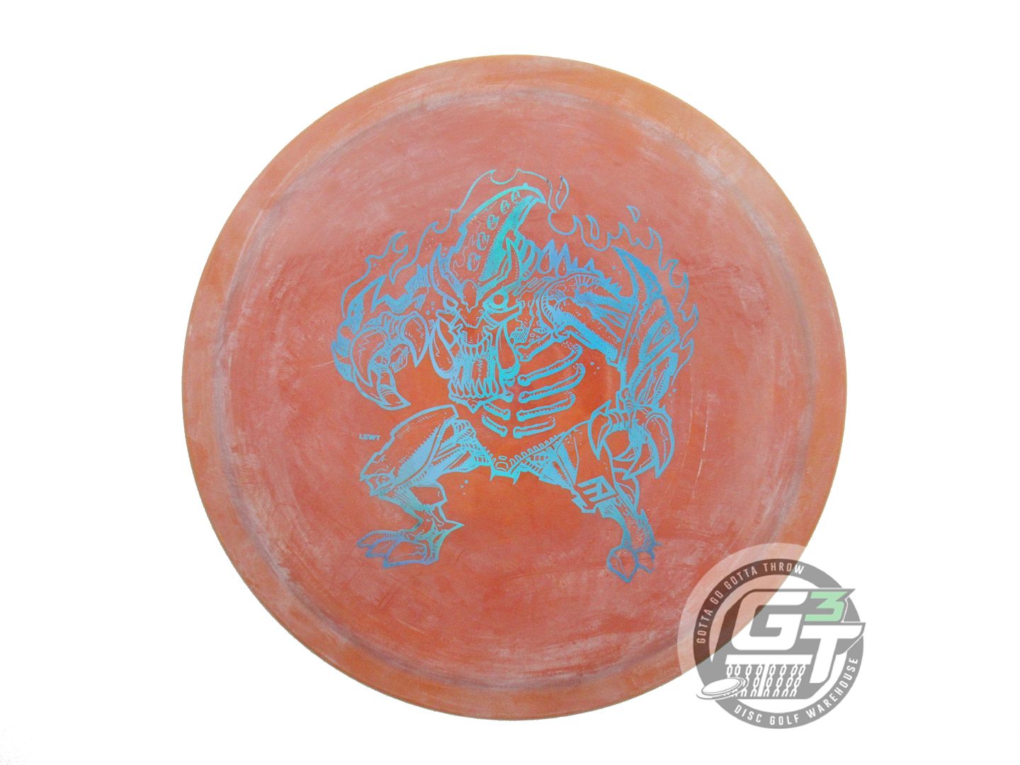 USED Prodigy Discs 400 F5 175g Burnt Orange Blue Holo Foil CHALKY Driver Disc