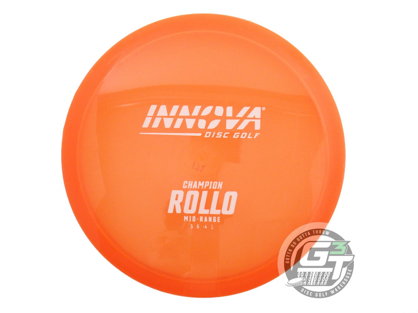 USED Innova Champion Rollo 172g Orange White Stamp Midrange Golf Disc