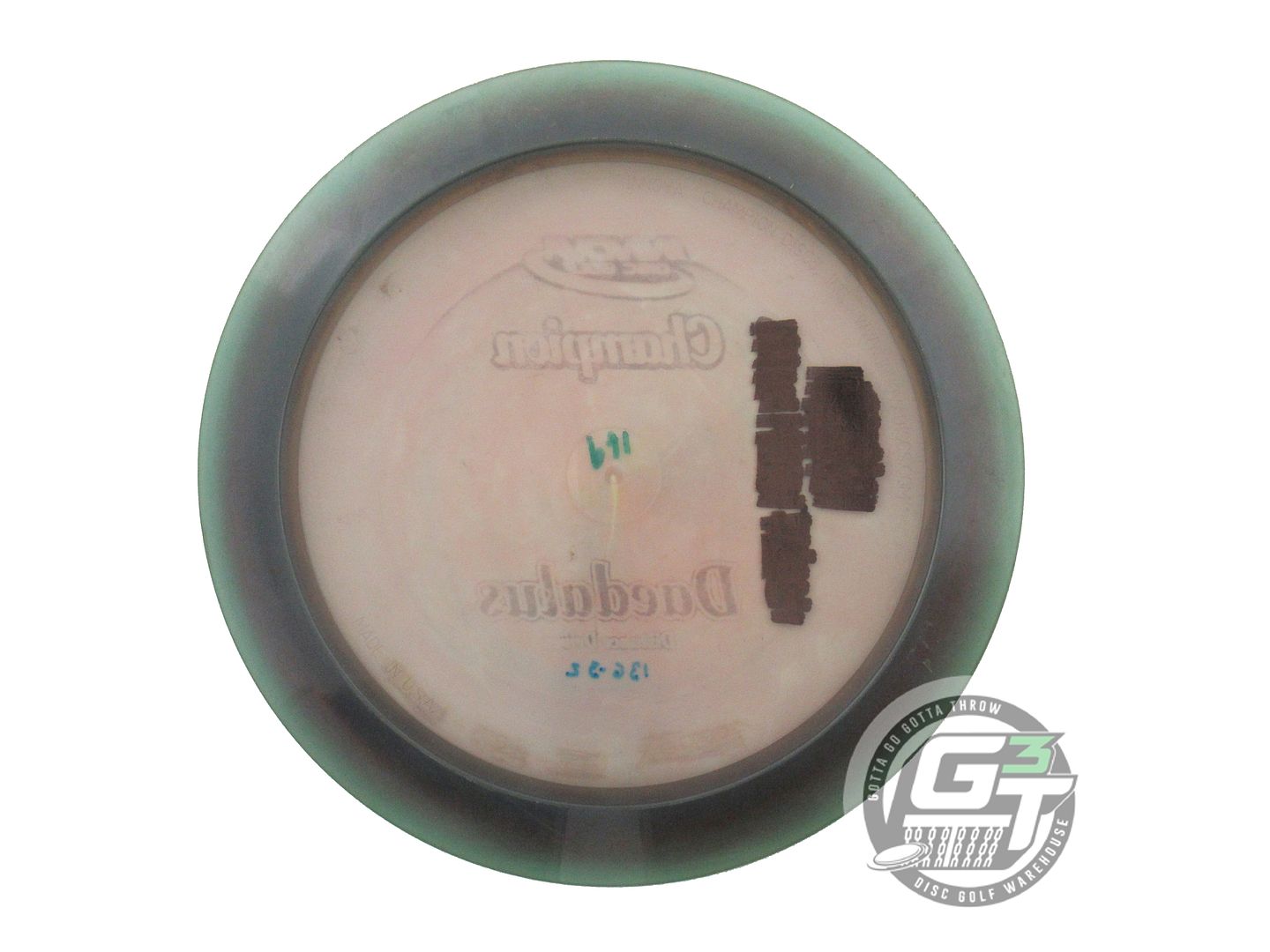 USED Innova Champion Daedalus 169g Gray Silver Foil Distance Driver Golf Disc