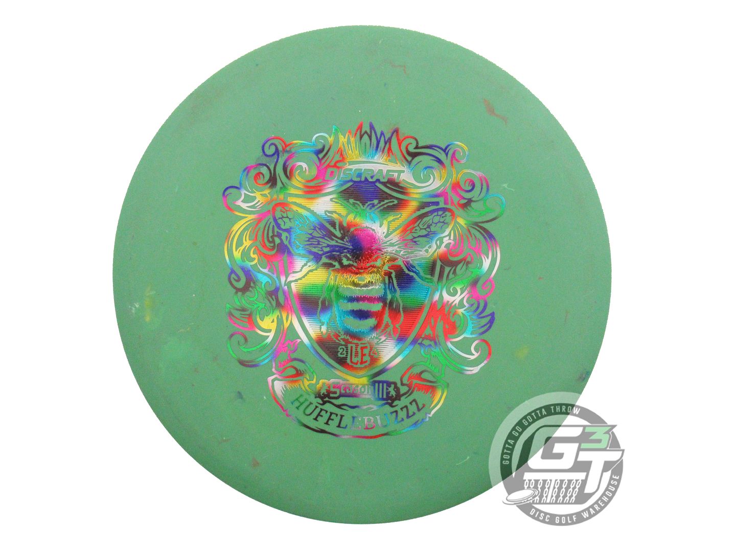 USED Discraft [LEDGESTONE] Jawbreaker Buzzz 171g Green Jellybean Midrange Disc