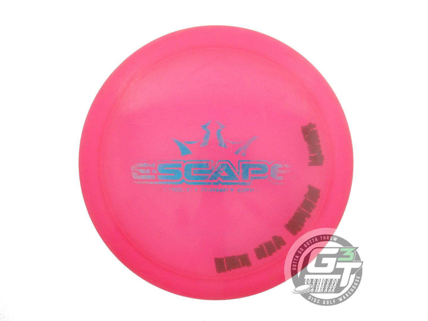 USED Dynamic Discs Lucid Escape 169g Pink Blue Foil Fairway Driver Golf Disc