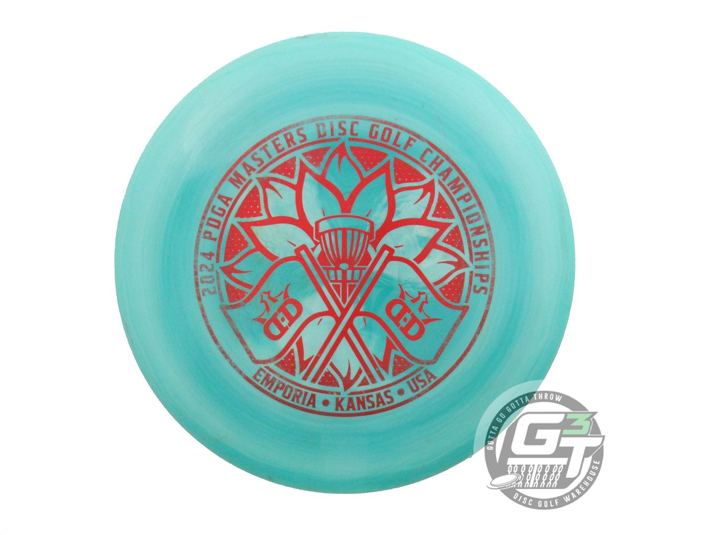 USED Latitude 64 Royal Grand Grace 174g Seafoam Red Foil Distance Driver Disc