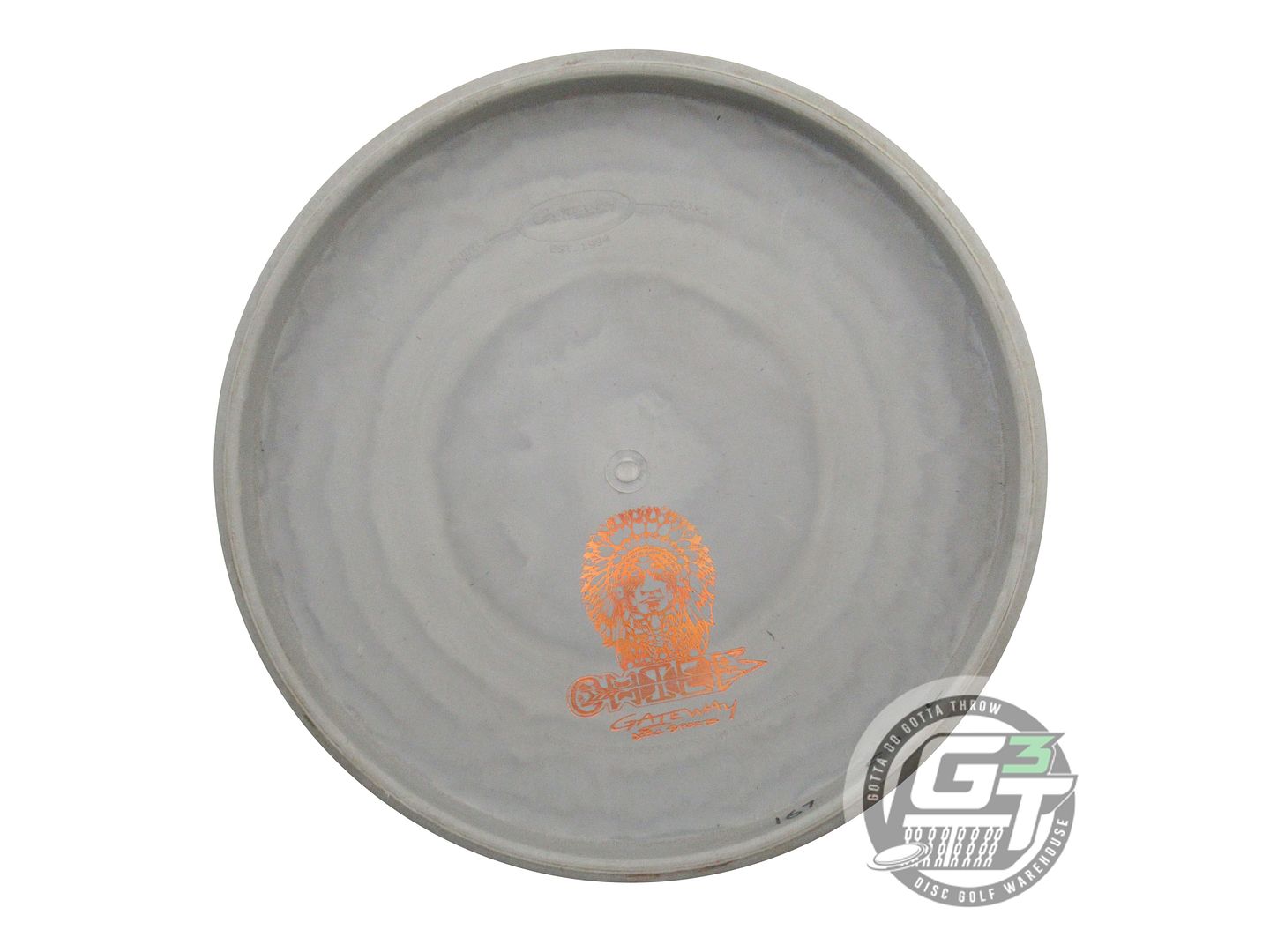 USED Gateway Lunar Chief 167g Gray Copper Foil Putter Golf Disc