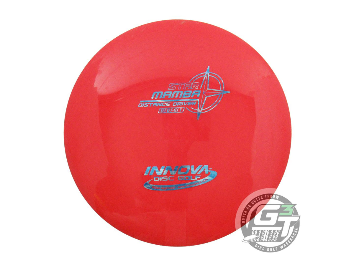 USED Innova Star Mamba 165g Red Blue Camo Foil Distance Driver Golf Disc