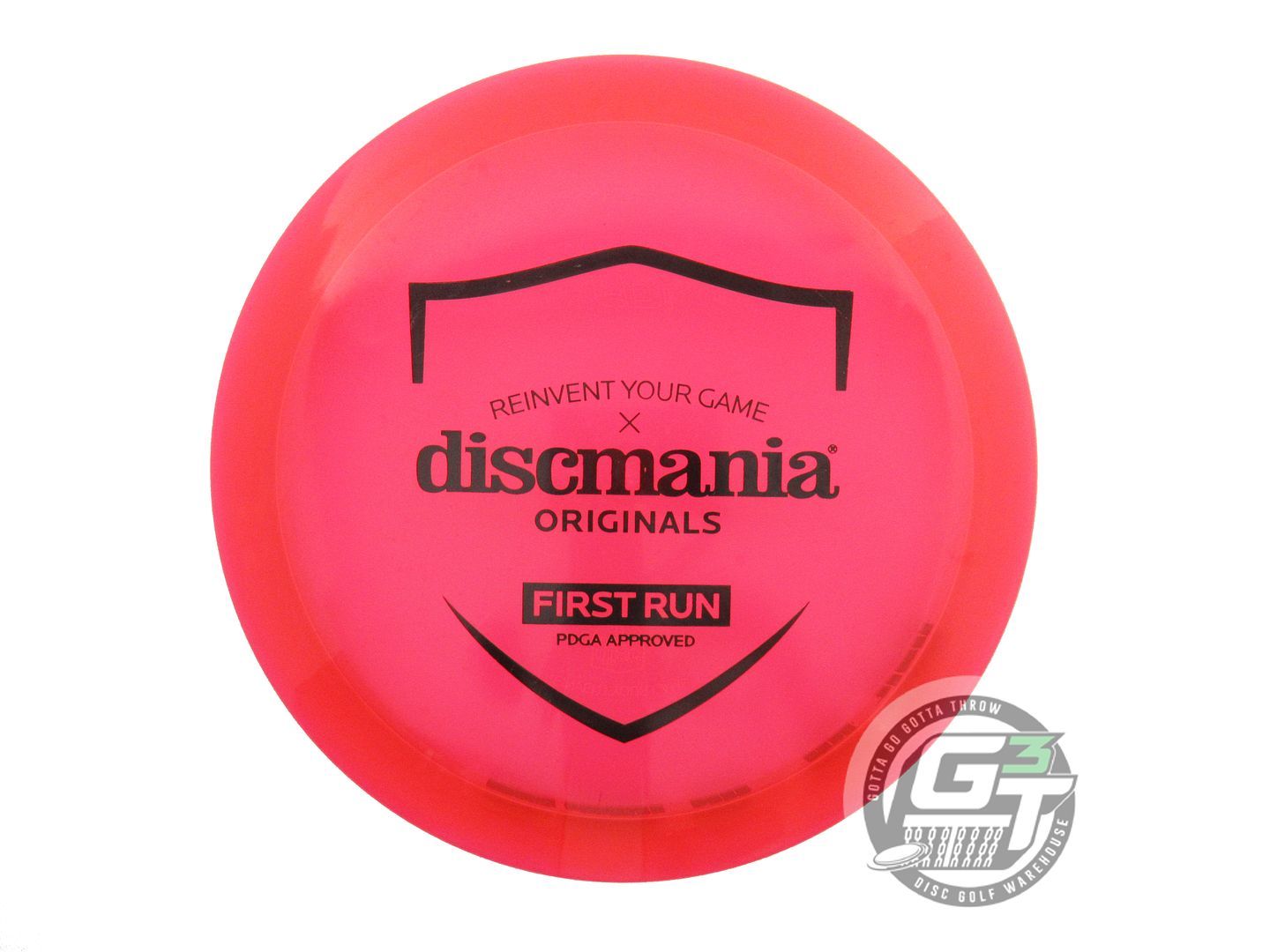 USED DiscMania [ORIGINALS] FIRST RUN C-Line FD1 173g Red Black Stamp Driver Disc