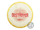 USED Innova Halo Star Destroyer 176g Yellow-White Distance Driver Golf Disc